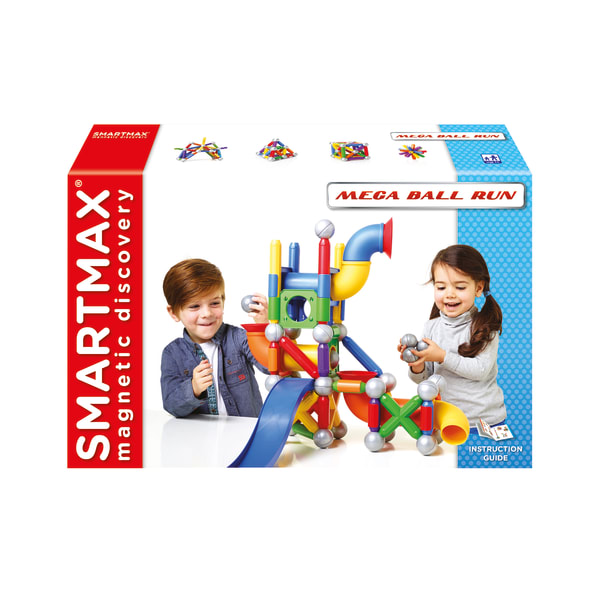Smart Toys And Games SmartMax Mega Ball Run, Assorted Colors, Grades Pre-K - 3
