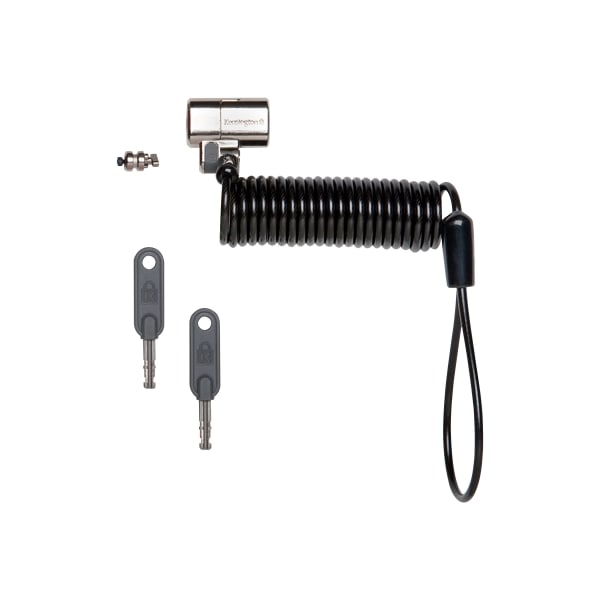 Kensington ClickSafe Laptop Cable Lock - 6 ft Cable - Portable - Keyed Lock