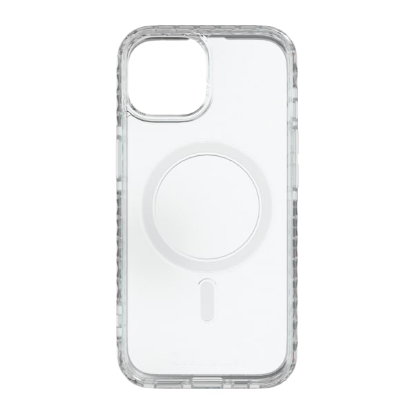cellhelmet Magnitude Series MagSafe-Compatible Case, For iPhone 15, Crystal Clear, C-MAG-i15-6.1-CC