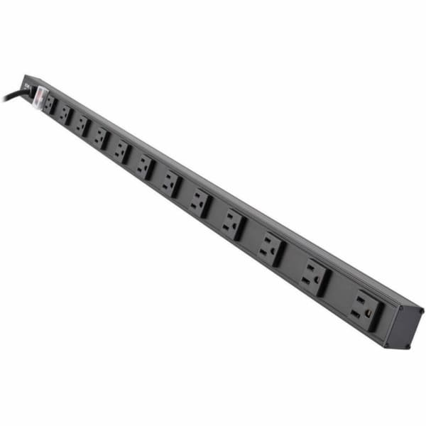 Tripp Lite 12-Outlet Power Strip, 15ft, Black