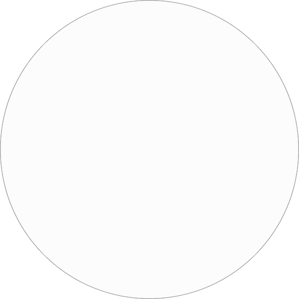 Tape Logic Removable Inventory Labels, DL1389CL, Round, 1in, Clear, Roll Of 500