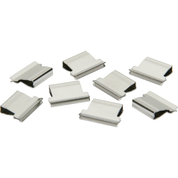 SKILCRAFT Clam Paper Clip Refills, Box Of 50, Silver (AbilityOne 7510-01 392-6512)