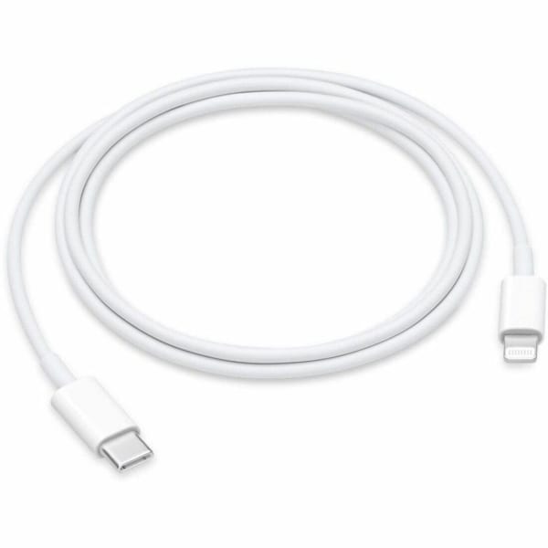Apple USB-C to Lightning Cable (1 m) - 3.28 ft Lightning/USB-C Data Transfer Cable for USB Device, iPad, iPhone, iPad Pro, MacBook, MacBook Air, MacBook Pro, iPad mini, iPad Air, iMac, iMac Pro, .. - First End: 1 x 24-pin USB Type C - Male