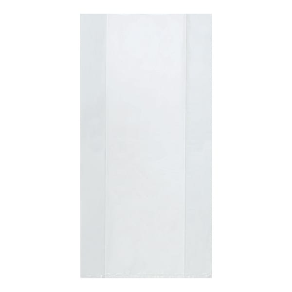 Partners Brand 1 Mil Gusseted Poly Bags, 5in x 2in x 12in, Clear, Case Of 1000