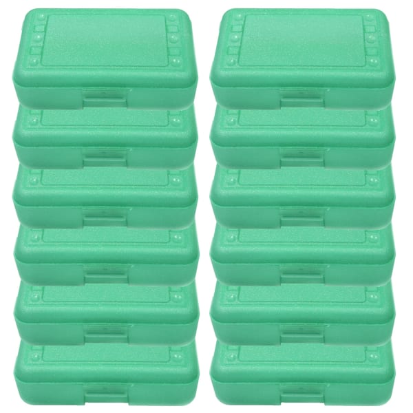 Romanoff Pencil Box, Lime Sparkle, Pack Of 12