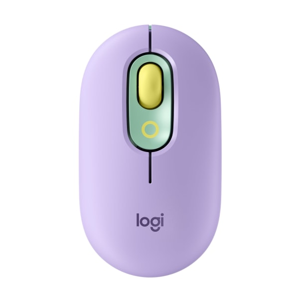 Logitech POP Mouse, Wireless Mouse with Customizable Emojis, SilentTouch Technology, Precision Scroll, Daydream - 910006544