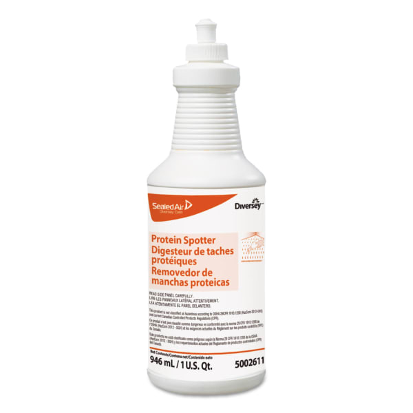 Diversey Protein Spotter, Fresh Scent, 32 Oz Bottle, Case Of 6