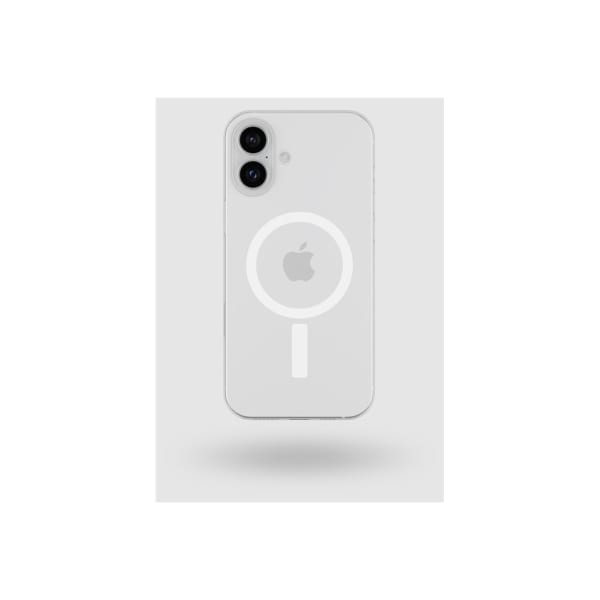 PEEL Magnetic iPhone 16 Plus Case - For Apple iPhone 16 Plus Smartphone - Clear - Drop Resistant - Wireless Charging Compatible