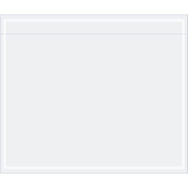 Tape Logic Clear-Face Document Envelopes With Self-Adhesive Closure, 6 1/2in x 5 1/2in, Clear, Case Of 1,000