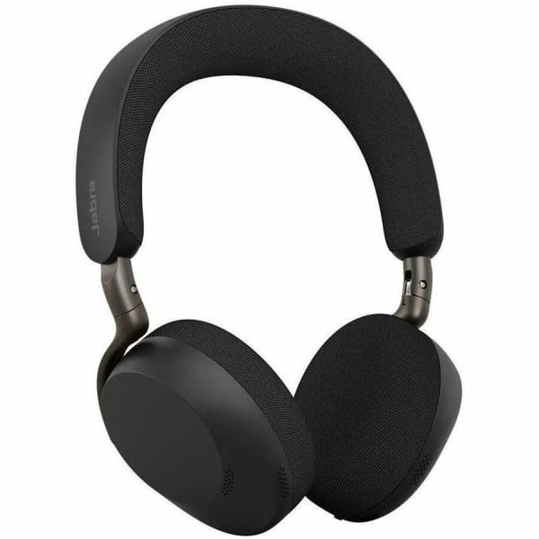 Jabra Evolve3 75 Wireless Headset, On-Ear, Over-The-Head, Binaural, Black, 37599989899
