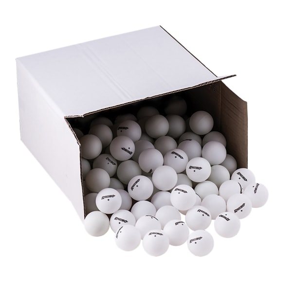Champion Sports One-Star Table Tennis Balls, 5in, White, Pack Of 144 Table Tennis Balls