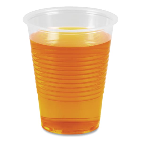 Boardwalk Plastic Cold Cups, 10 Oz, Clear, Pack Of 100 Cups
