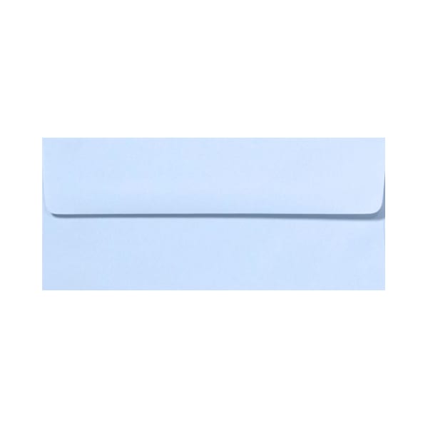 LUX #10 Envelopes, Peel & Press Closure, Baby Blue, Pack Of 50