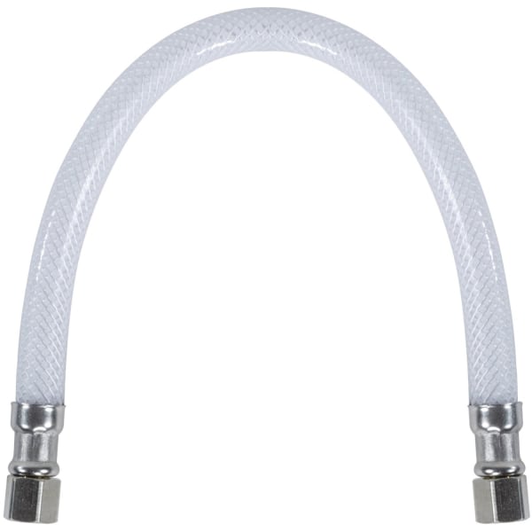 Certified Appliance Accessories PVC Ice Maker Connector With 1/4in Compression, 1', White