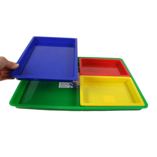Romanoff Products Creativitray 4-Piece Set, Assorted Colors