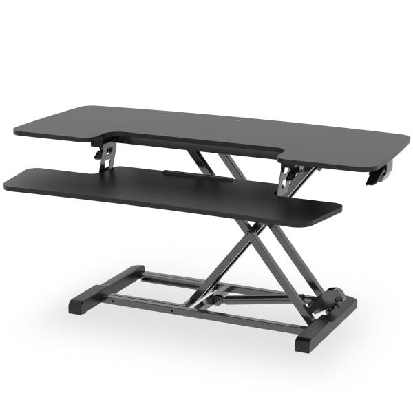 FlexiSpot M7-E-40B Desk Riser, 40in W, Black