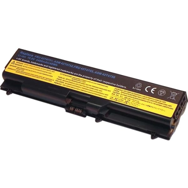 Premium Power Products Replacement Laptop Battery for Lenovo 42T4751 - Fits in Lenovo ThinkPad Edge 14, 15; ThinkPad L410, L420, L510, L520, SL410, SL510, T520 Series