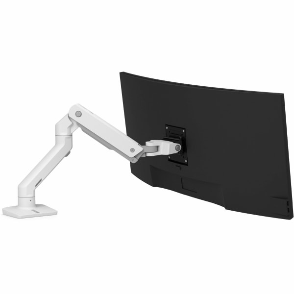 Ergotron Mounting Arm for Monitor - White - Height Adjustable - 1 Display(s) Supported - 42in Screen Support - 42 lb Load Capacity - 100 x 100, 75 x 75, 200 x 100, 200 x 200
