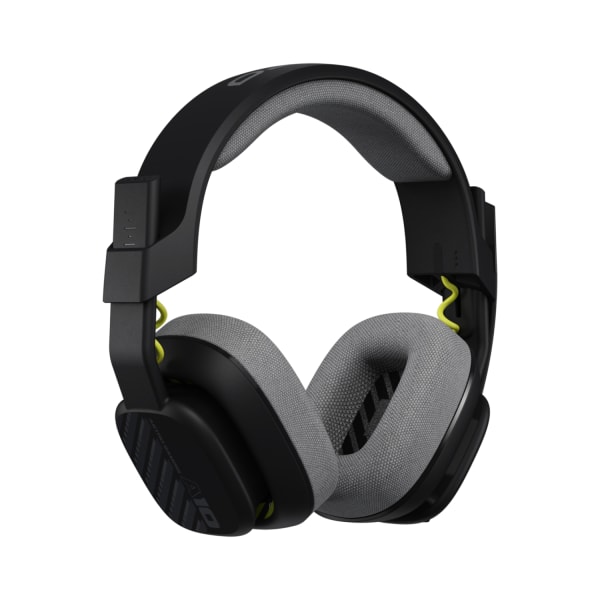 Astro A10 Headset - Stereo - Mini-phone (3.5mm) - Wired - 32 Ohm - 20 Hz to 20 kHz - Over-the-ear - Binaural - Ear-cup - Uni-directional Microphone - Black