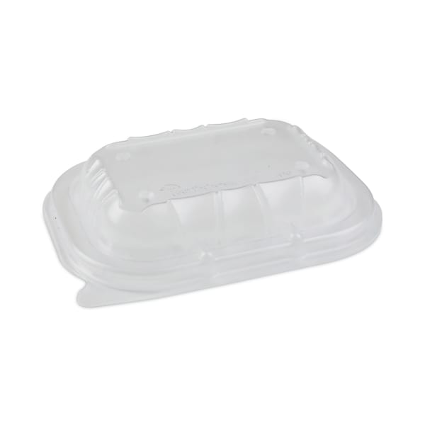 Pactiv Evergreen EarthChoice Entree2Go Takeout Containers, 15/16inH x 5-11/16inW x 4-1/4inD, Clear, Case Of 600 Containers