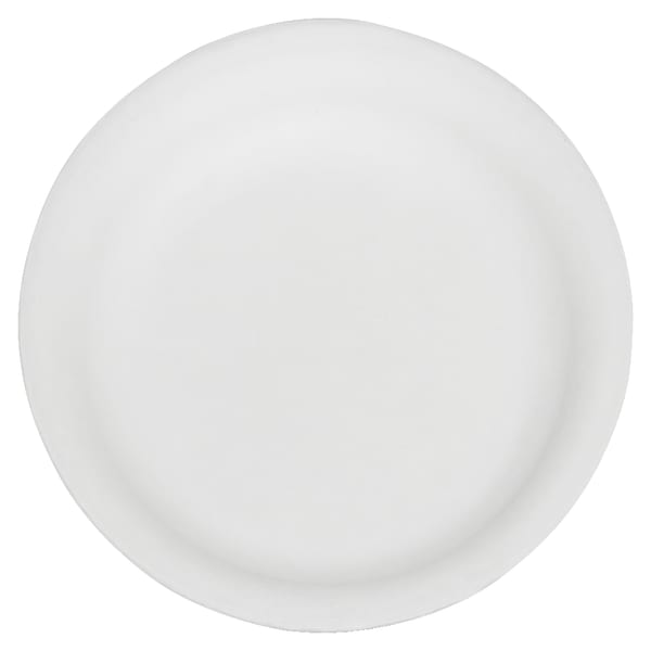 SKILCRAFT Disposable Paper Plates, 9in, White, Pack Of 500 (AbilityOne 7350-00-290-0594)