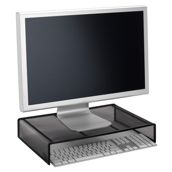 Office Depot Brand Mesh Monitor Stand, Black