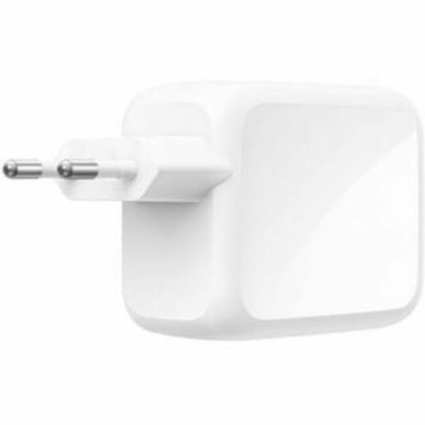 Belkin 67W GaN USB-C Wall Charger w/ 3.3 ft Retractable USB-C Cable - 1xUSB-C - Fast Charger - Power Adapter - White - 67 W - 3.30 ft Cable - White