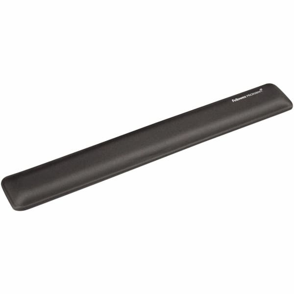 Fellowes Gel Wrist Rest With Microban, Graphite