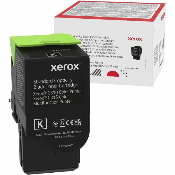 Xerox Genuine Xerox C310 Color Printer&euro;/&euro;C315 Color Multifunction Printer Black Standard capacity Toner Cartridge (3000 Pages) - 006R04356 - 3000 Pages