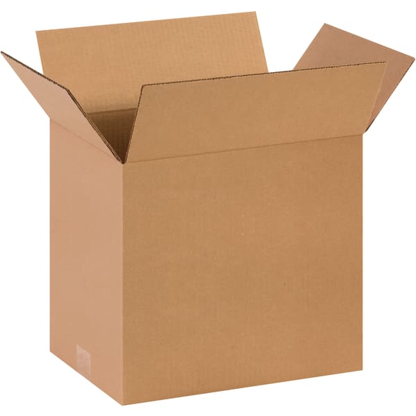 Partners Brand Corrugated Boxes, 15in x 12in x 14in, Kraft, Pack Of 25 Boxes