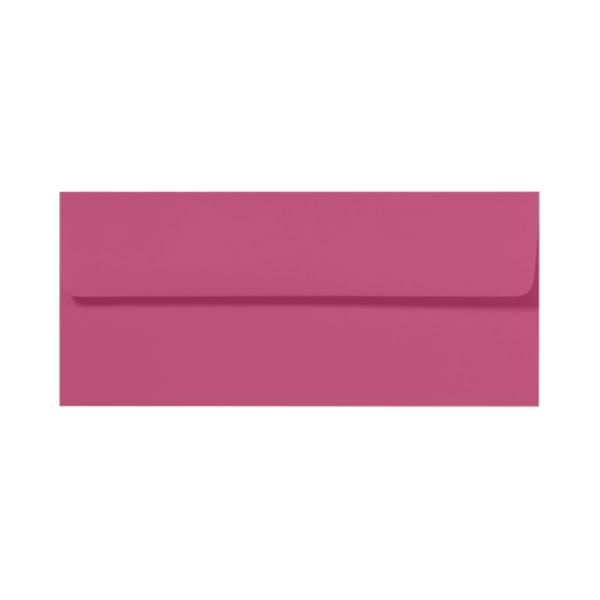 LUX #10 Envelopes, Peel & Press Closure, Magenta, Pack Of 1,000