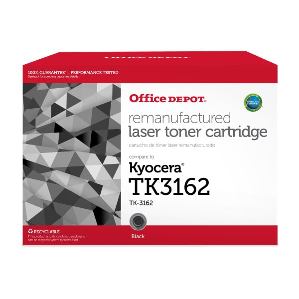 Office Depot Black Toner Cartridge Replacement For Kyocera Mita TK3162, ODTK3162