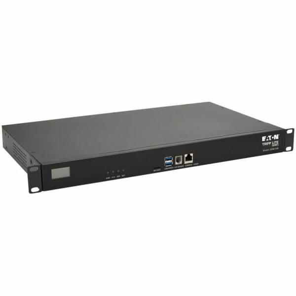 Eaton Tripp Lite Series 48-Port Serial Console Server, USB Ports (2) - Dual GbE NIC, 16 Gb Flash, SD Card, Desktop/1U Rack, TAA - B098048