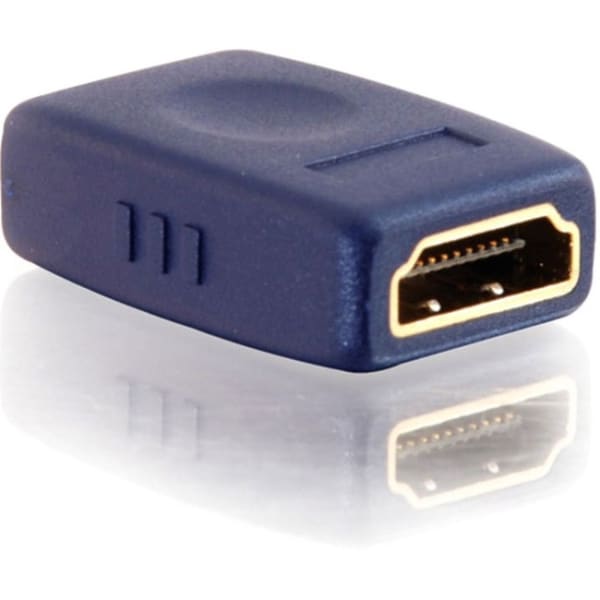C2G Velocity HDMI Coupler - Velocity - Female to Female - HDMI coupler - HDMI female to HDMI female - blue