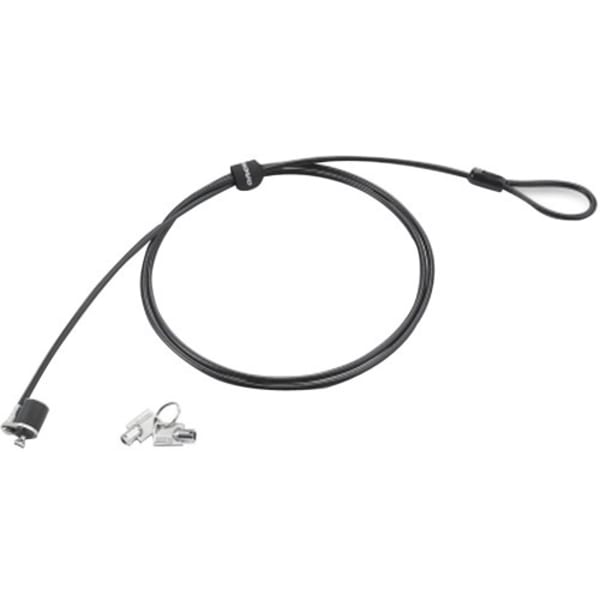 Lenovo 57Y4303 Security Cable Lock - 4.99 ft (0.18in Dia) Cable - Keyed Lock - Zinc Alloy, Galvanized Steel -  - 57Y4303