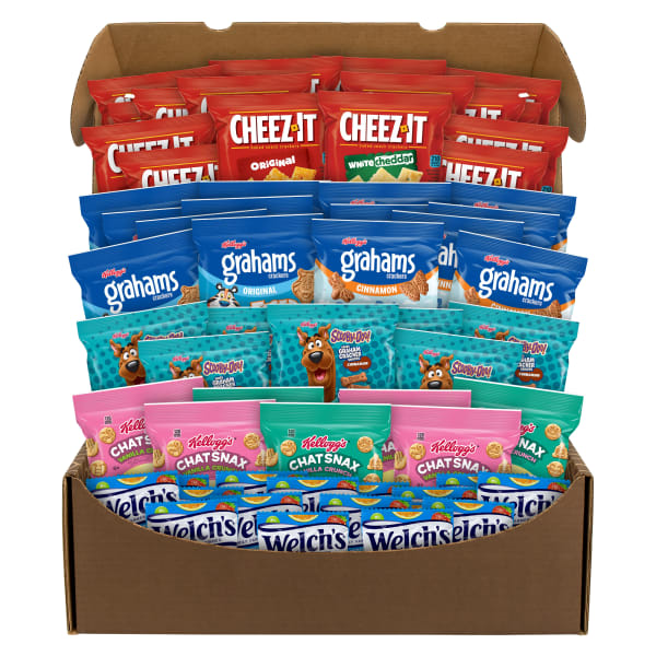 Snack Box Pros Schoolyard Snacktime Snack Box, Pack Of 60 Snacks