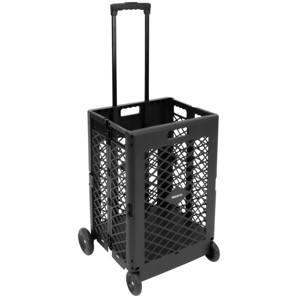 Mount-It! Mesh Rolling Utility Cart, 55 Lb Capacity