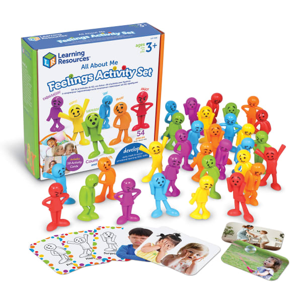Learning Resources All About Me Feelings Activity Set, Multicolor, Set Of 54 Pieces
