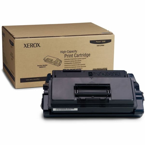 Xerox 3600 Black High Yield Toner Cartridge, 106R01370
