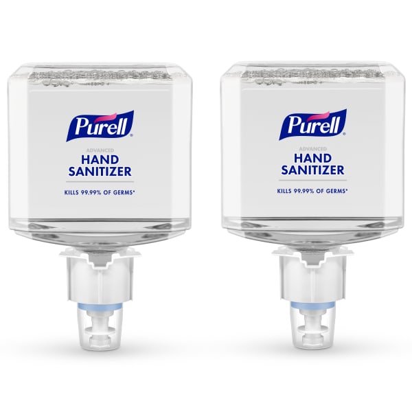PURELL Brand Advanced Foam Hand Sanitizer ES6 Refill, Clean Scent, 40.6 OZ, Pack Of 2