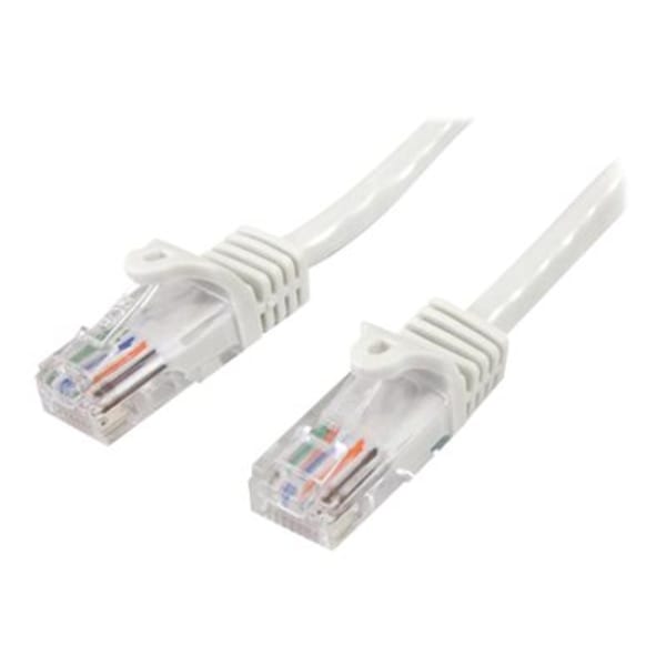 StarTech.com Cat5e UTP Patch Cable, 15ft, White