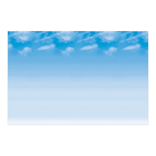 Pacon Fadeless Designs Bulletin Board Paper, 48in x 50ft, Wispy Clouds