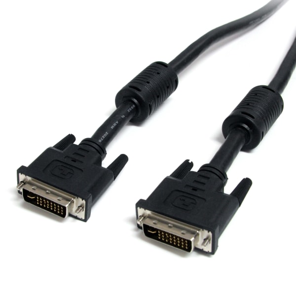 StarTech.com 10 ft DVI-I Dual Link Digital Analog Monitor Cable M/M - Provides a high speed, crystal clear connection between your DVI devices