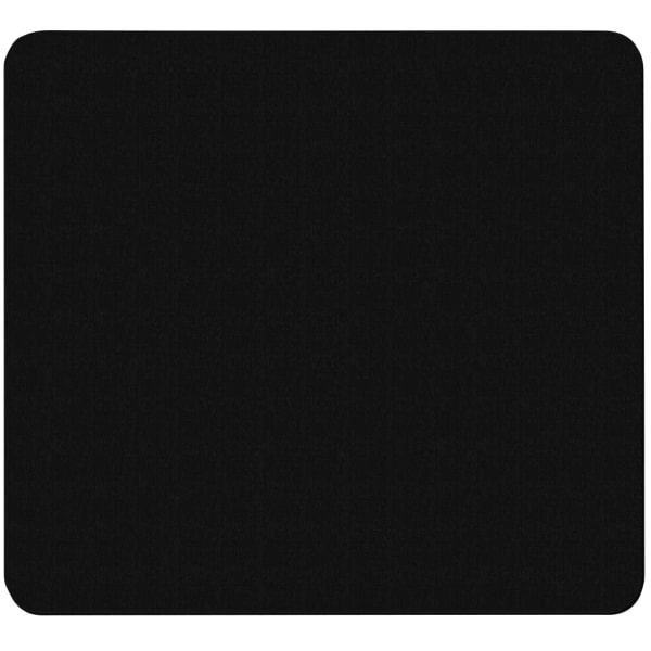 Allsop Soft Cloth Mouse Pad, 8in x 8.75in, Black, 28229