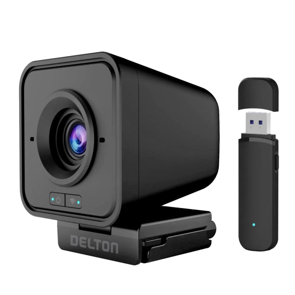 Delton C50 1080p HD Webcam, Black, Total Qty 1