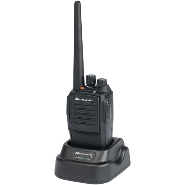 Midland MB400 Business Radio - 16 Radio Channels - 142 Total Privacy Codes - 4 W - Low Battery Indicator, Timer, Lightweight - MB400