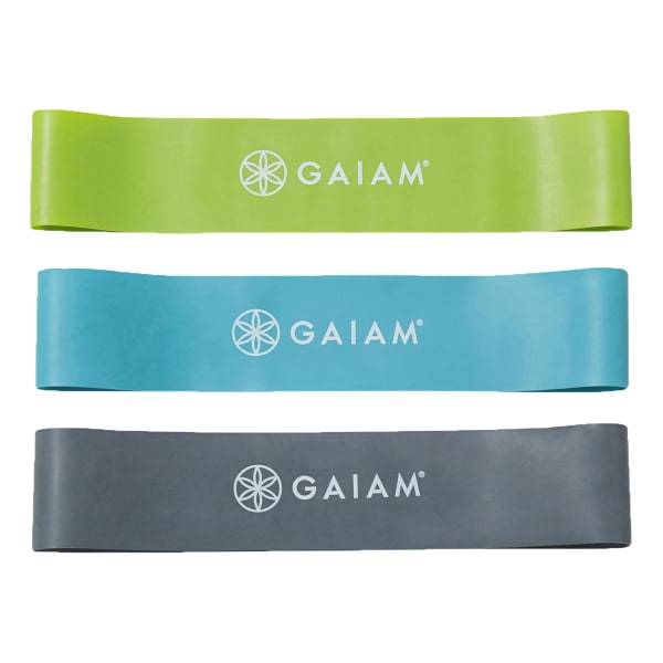 Gaiam Restore Mini Resistance Band Kit, Multicolor