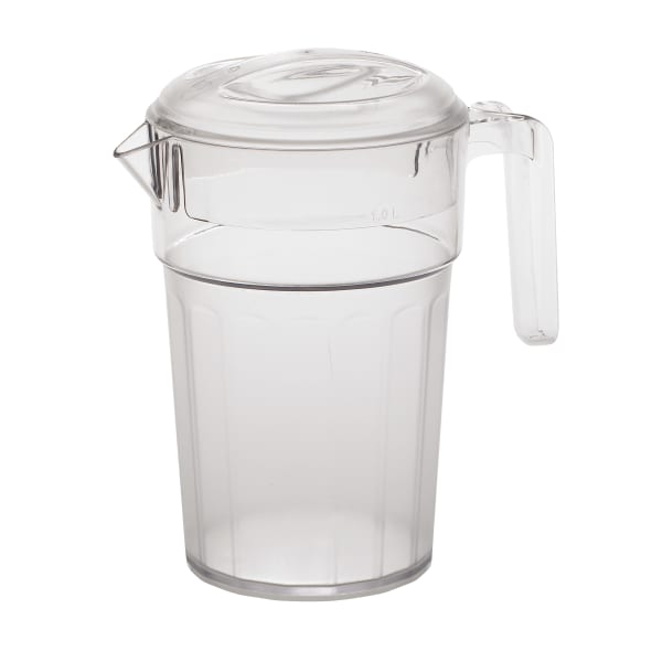 Cambro Camwear Pitchers, 34 Oz, Clear, Pack Of 6 Pitchers