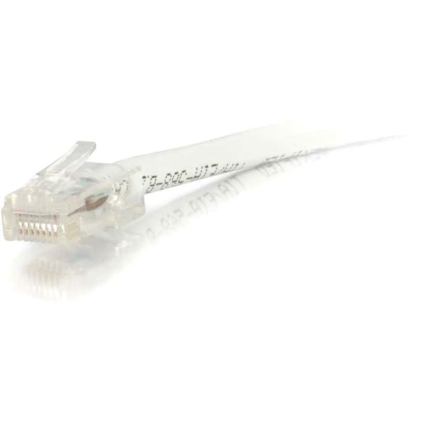 C2G 10ft Cat6 Non-Booted Unshielded (UTP) Network Patch Cable - White - 10 ft Category 6 Network Cable  - 04241