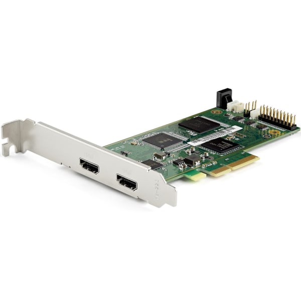 StarTech PCIe HDMI Capture Card, 4K 60Hz PCI Express HDMI 2.0 Capture Card w/ HDR10, PCIe x4 Video Recorder/Live Streaming  - PEXHDCAP4K